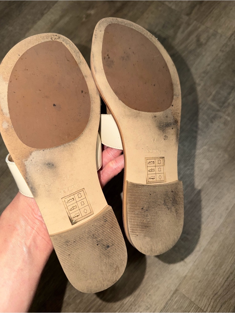 Quince White Sandals - Picture 2 of 3